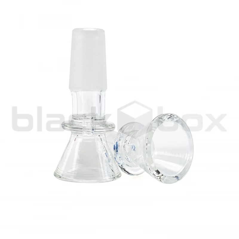 Скляна чаша для бонга Cone Clear - Конусна форма - 0