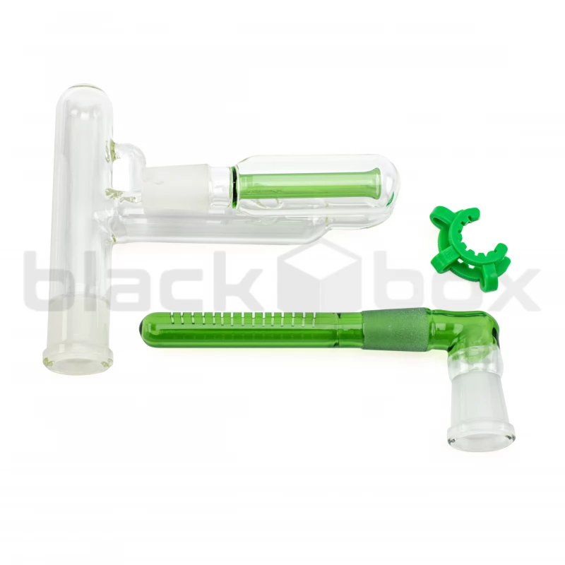 Скляний прекулер для бонга Inline Recycler H-type - Преміум якість - 1