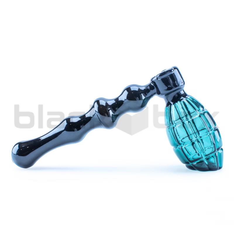 Скляний баблер Grenade Black Hammer - Преміум якість - 1