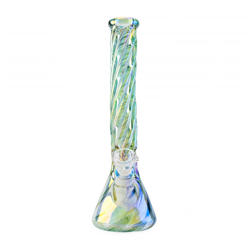 Скляний бонг Chromatech Spiral Beaker - Преміум якість - 1