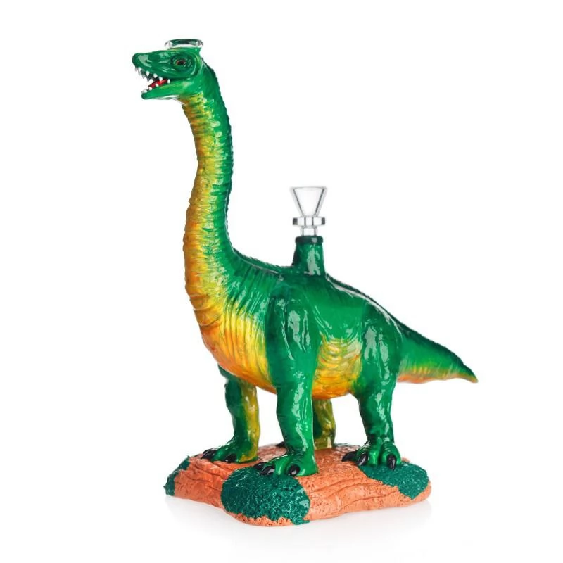 Скляний бонг Dino Diplodocus - Преміум якість - 0