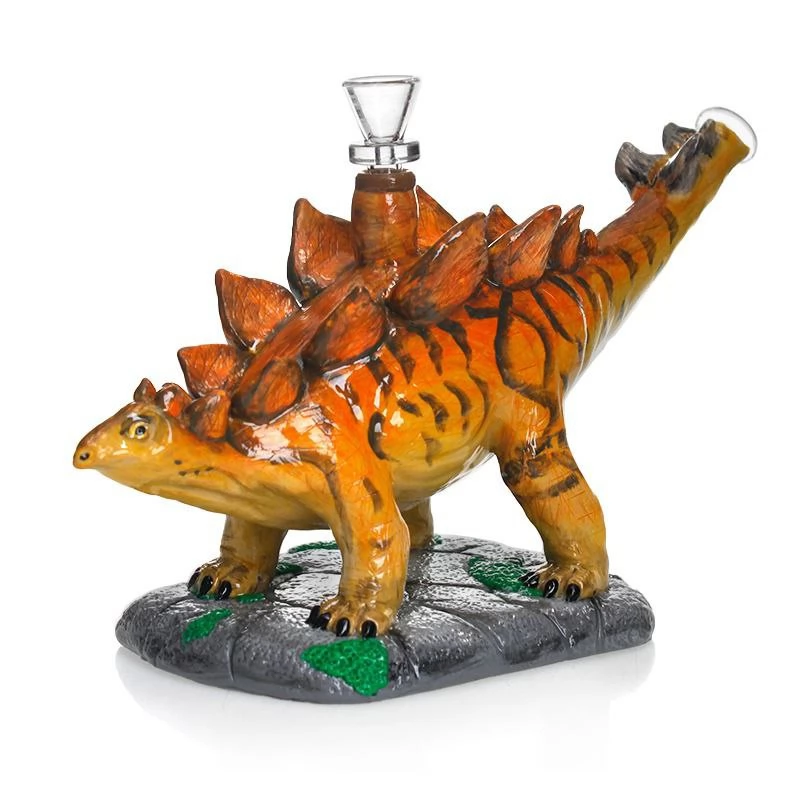 Скляний бонг Dino Stegosaurus - Преміум якість - 0