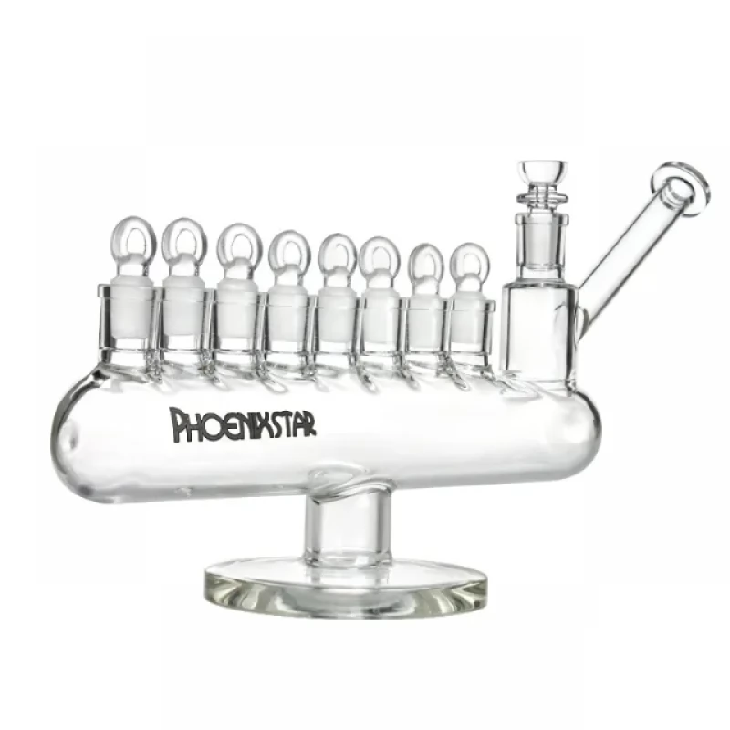 Скляний бонг Hanukkiah - Преміум якість - 1