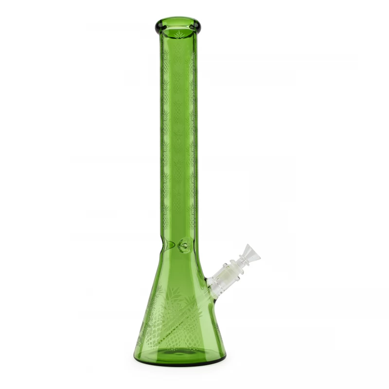 Скляний бонг High Colour Sandblast Beaker - Преміум якість - 0