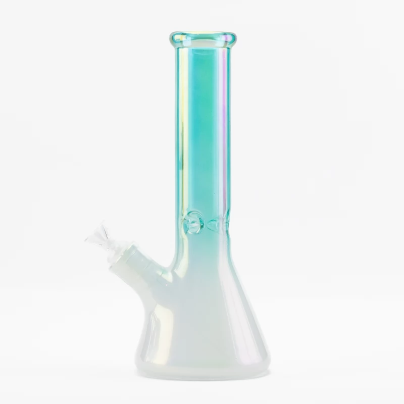 Скляний бонг Holographic Rainbow Small Beaker - Преміум якість - 0