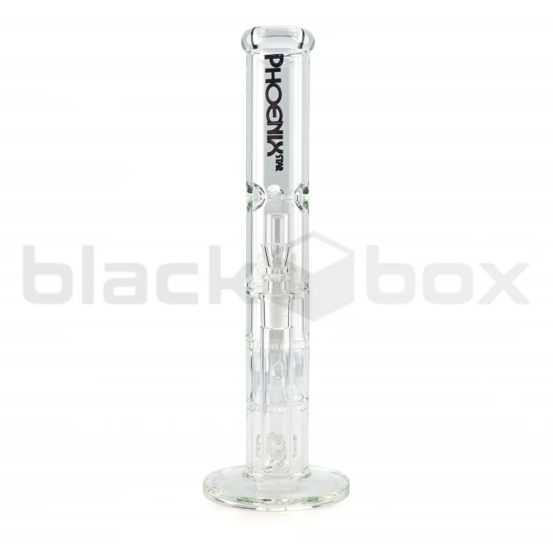 Скляний бонг Phoenix Quattro Perc Tube - Преміум якість - 1