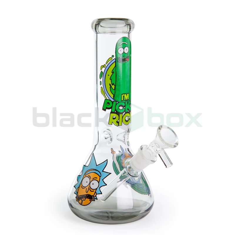 Скляний бонг Pickle Rick - Преміум якість - 0