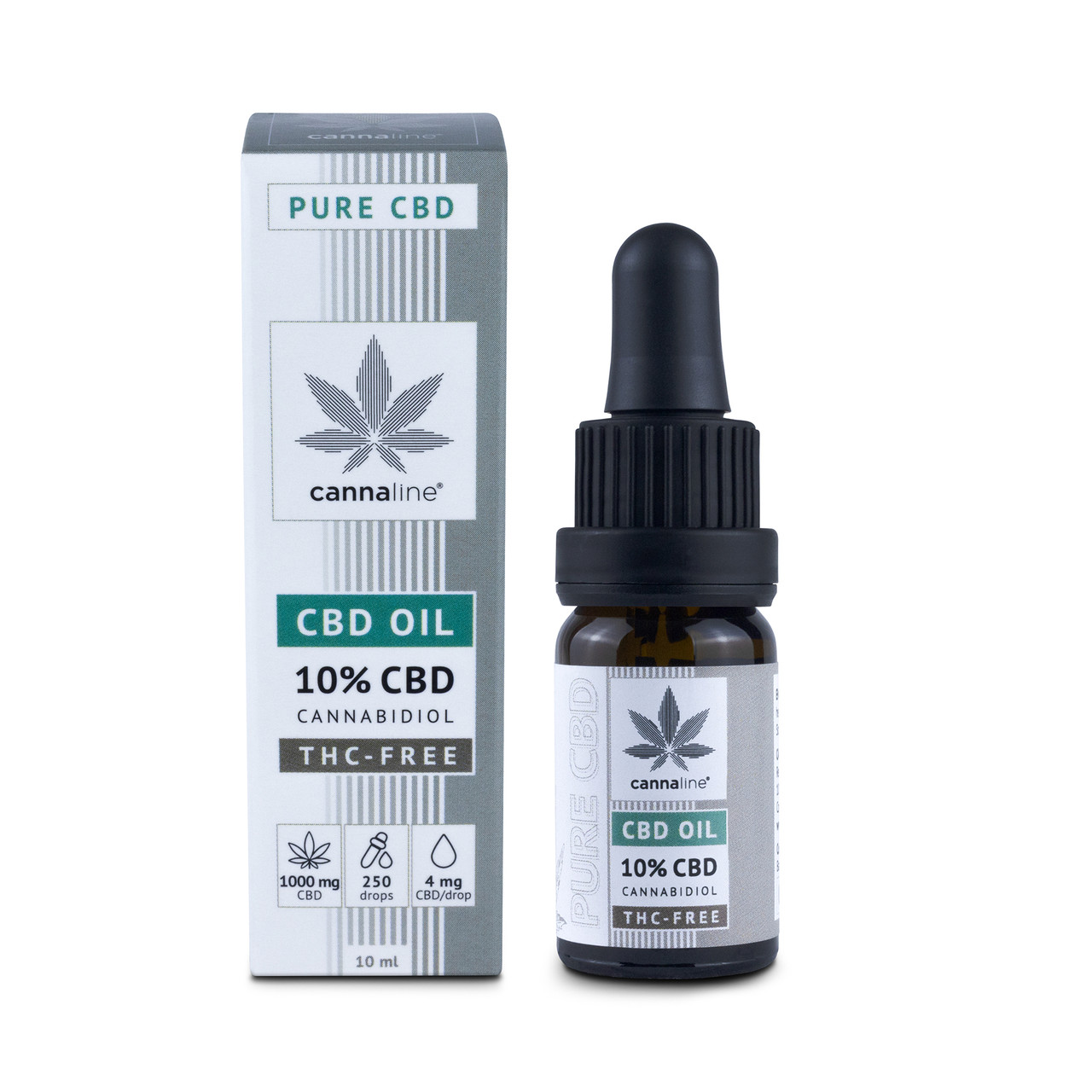 КБД Олія 10% Cannaline 1000 мг чистого CBD - 0